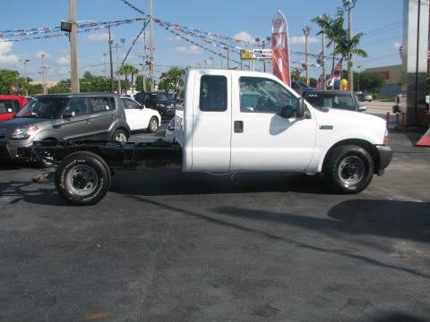 2003 Ford F250 Super Duty XL SuperCab Chassis Data, Info and Specs