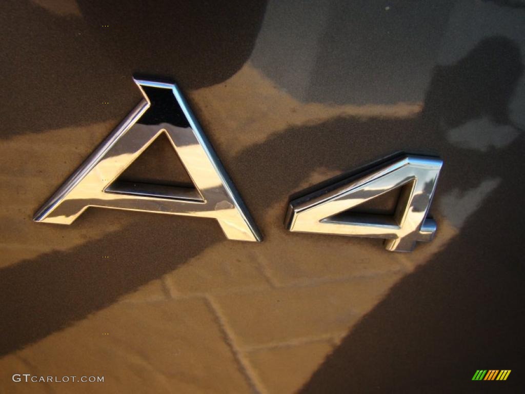 2005 Audi A4 2.0T Sedan Marks and Logos Photo #39792082