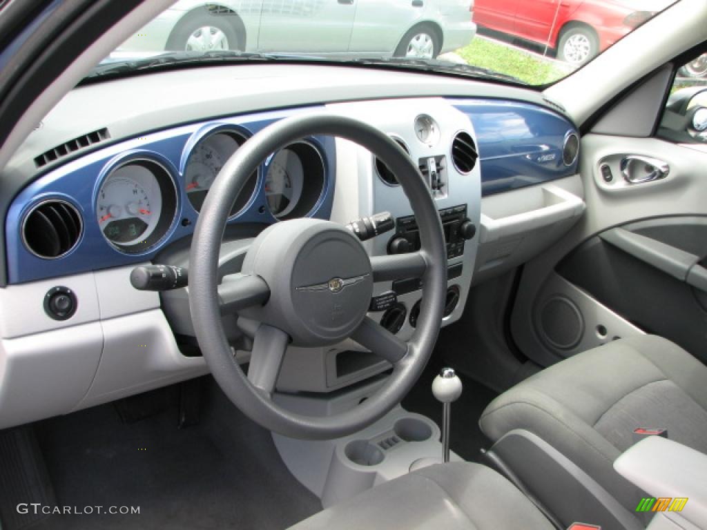 Pastel Slate Gray Interior 2007 Chrysler PT Cruiser Touring Photo #39793698