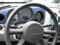 Pastel Slate Gray 2007 Chrysler PT Cruiser Touring Steering Wheel
