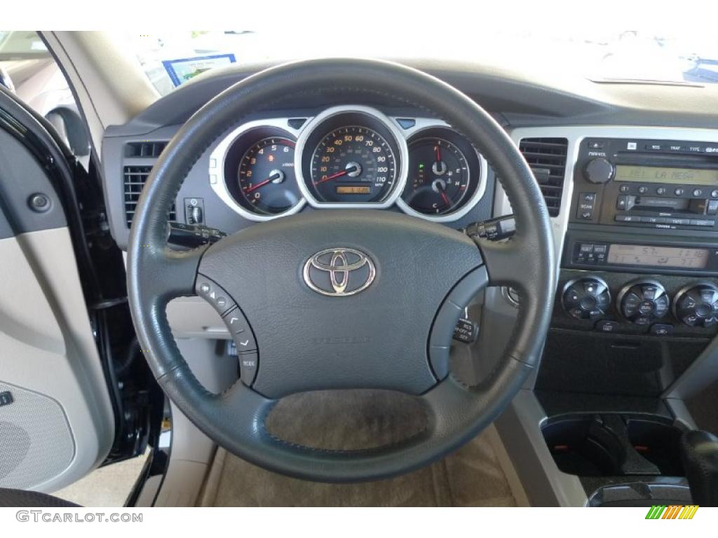 2004 4Runner Limited 4x4 - Black / Taupe photo #38