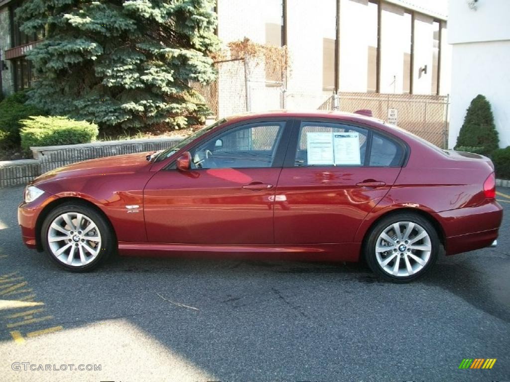Vermillion Red Metallic 2011 BMW 3 Series 328i xDrive Sedan Exterior Photo #39794522