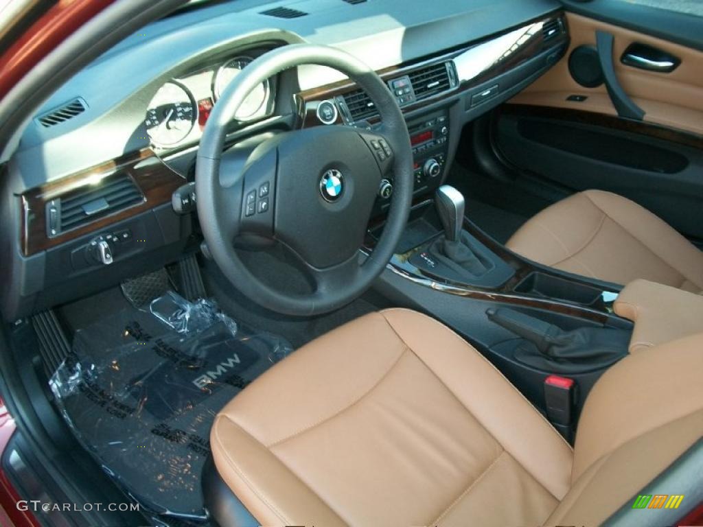 Saddle Brown Dakota Leather Interior 2011 BMW 3 Series 328i xDrive Sedan Photo #39794540