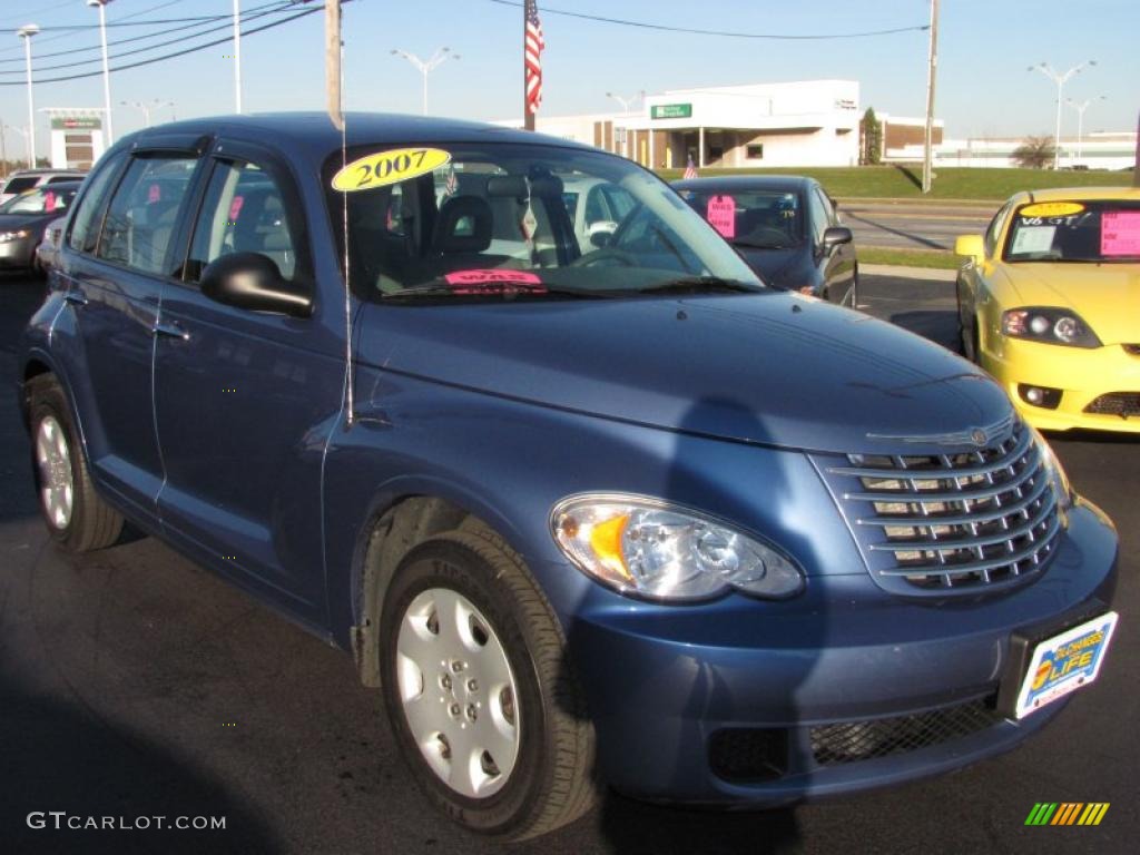 2007 PT Cruiser  - Marine Blue Pearl / Pastel Slate Gray photo #17