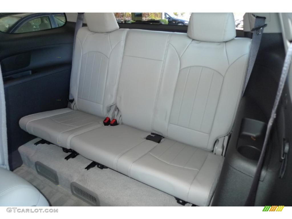 Light Titanium Interior 2010 GMC Acadia SLT AWD Photo #39795278