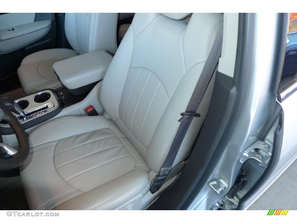 Light Titanium Interior 2010 GMC Acadia SLT AWD Photo #39795546