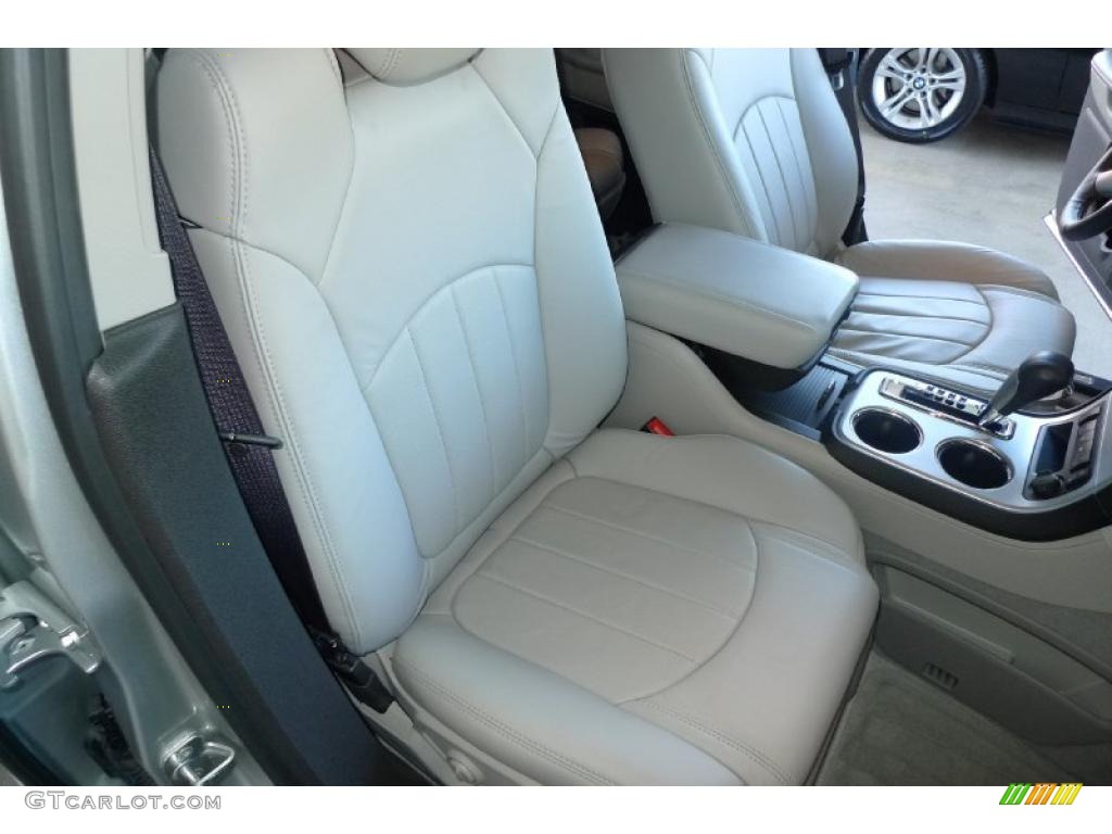 Light Titanium Interior 2010 GMC Acadia SLT AWD Photo #39795670