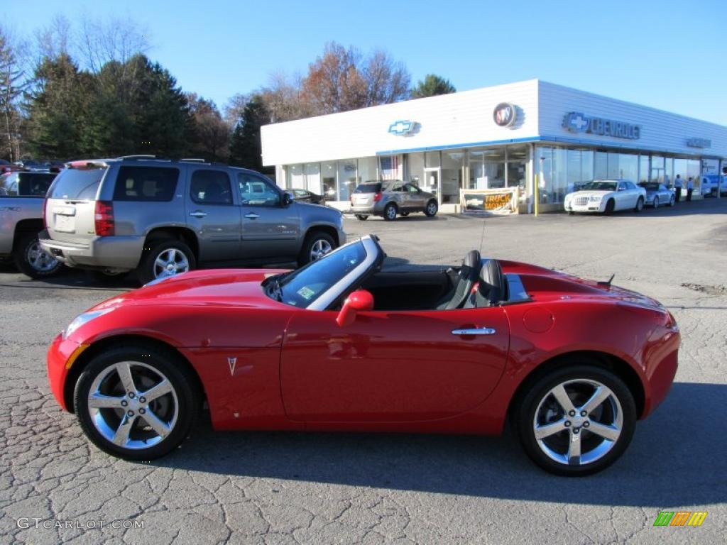 Aggressive Red 2007 Pontiac Solstice Roadster Exterior Photo #39798694