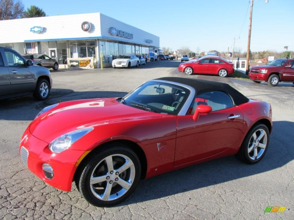 Aggressive Red 2007 Pontiac Solstice Roadster Exterior Photo #39798726