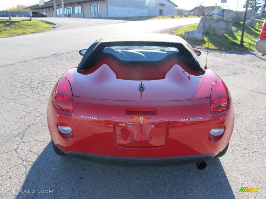 Aggressive Red 2007 Pontiac Solstice Roadster Exterior Photo #39798782