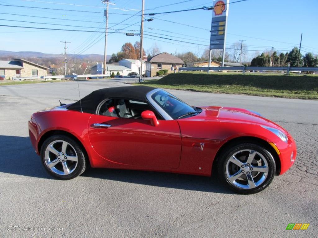 Aggressive Red 2007 Pontiac Solstice Roadster Exterior Photo #39798814