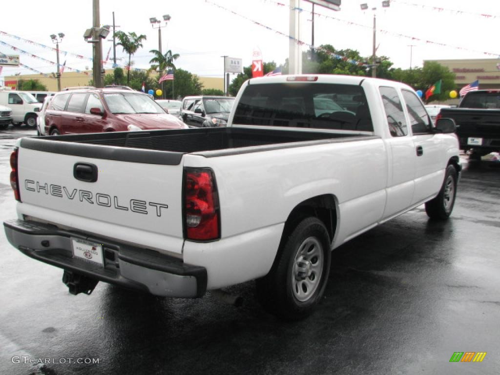 2006 Silverado 1500 Extended Cab - Summit White / Medium Gray photo #8