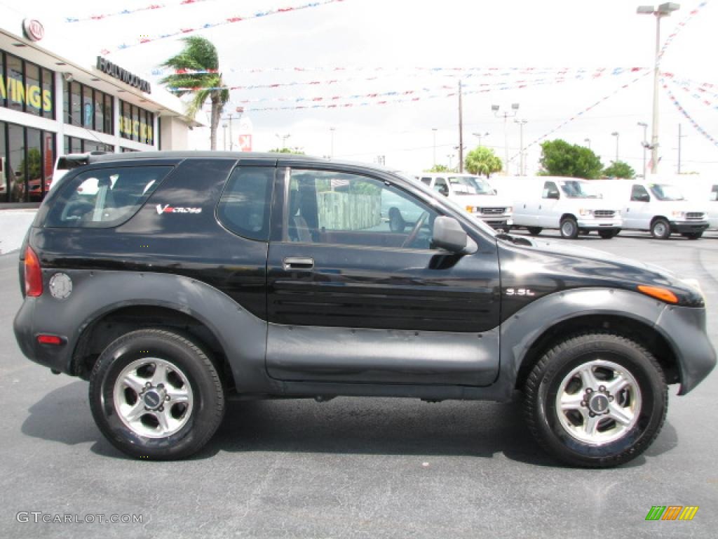 Ebony black 1999 Isuzu VehiCROSS Standard VehiCROSS Model Exterior Photo #39800016