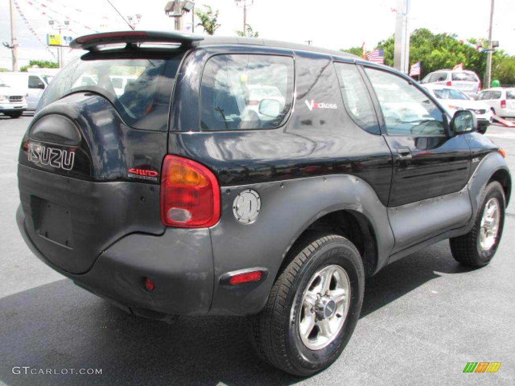 Ebony black 1999 Isuzu VehiCROSS Standard VehiCROSS Model Exterior Photo #39800024