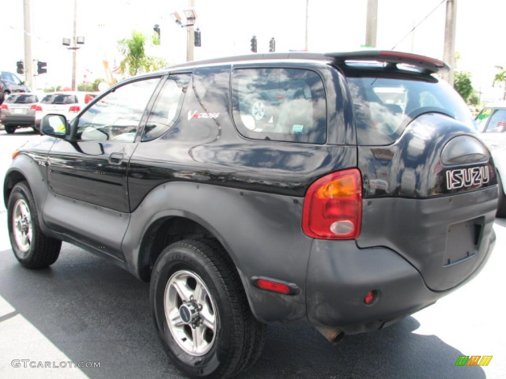 Ebony black 1999 Isuzu VehiCROSS Standard VehiCROSS Model Exterior Photo #39800072