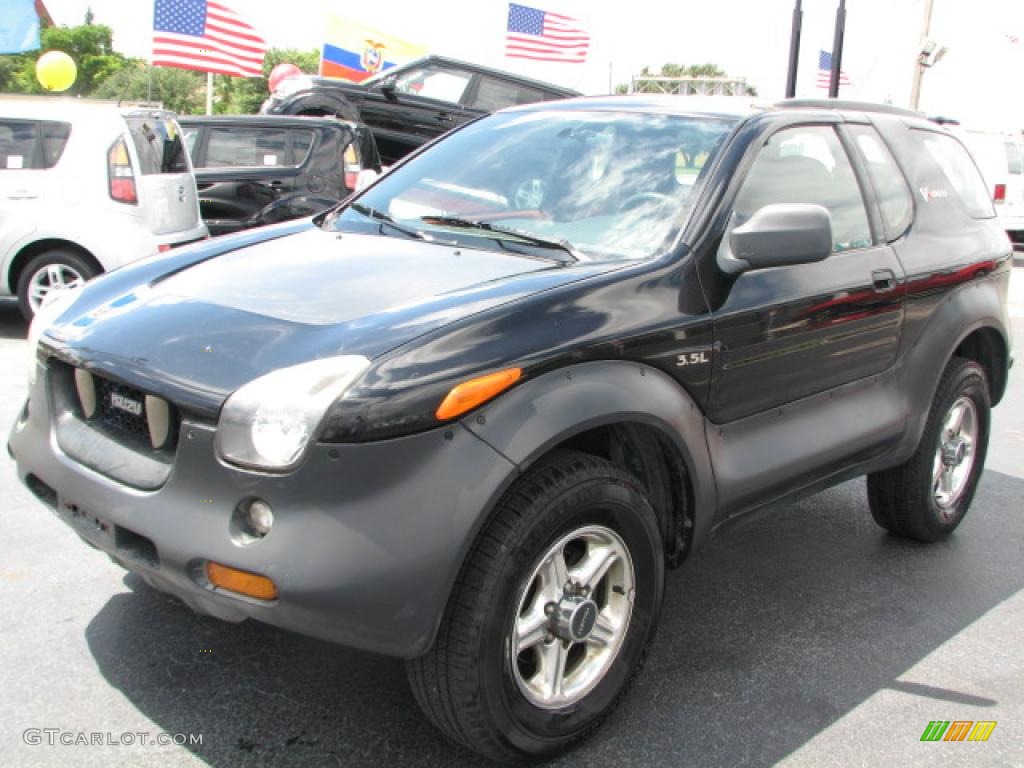 Ebony black 1999 Isuzu VehiCROSS Standard VehiCROSS Model Exterior Photo #39800104