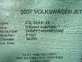 2007 Platinum Grey Metallic Volkswagen Jetta Wolfsburg Edition Sedan  photo #23
