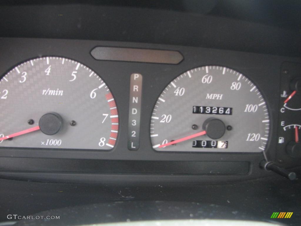 1999 Isuzu VehiCROSS Standard VehiCROSS Model Gauges Photo #39800192