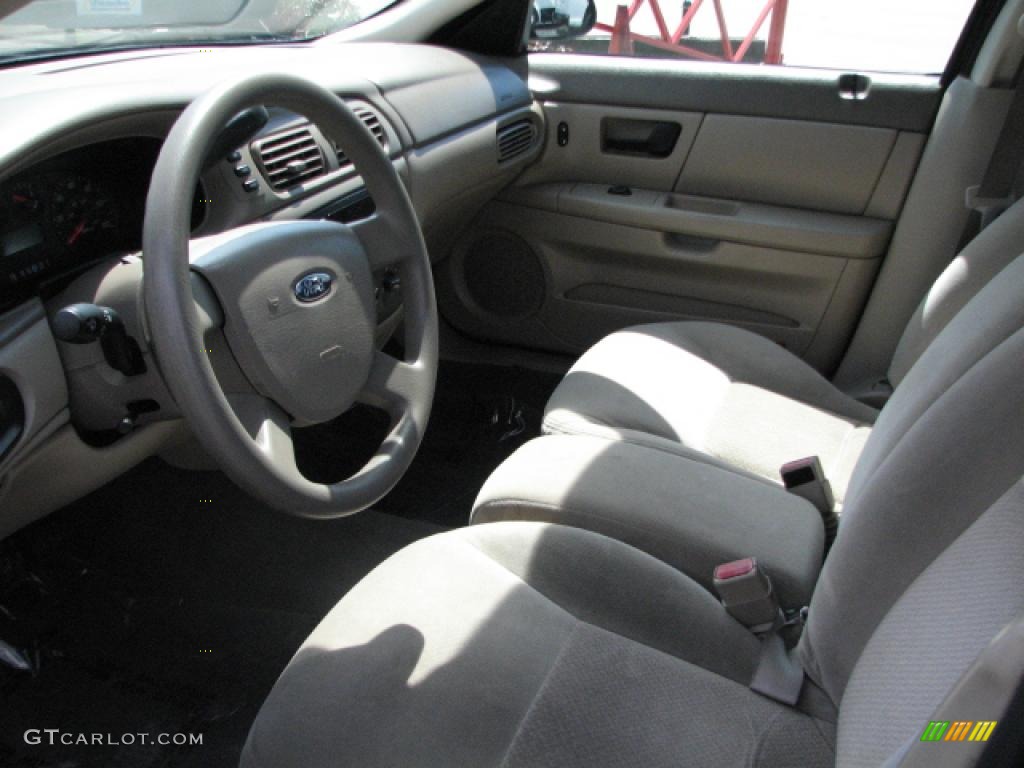 Medium Parchment Interior 2004 Ford Taurus LX Sedan Photo #39800684