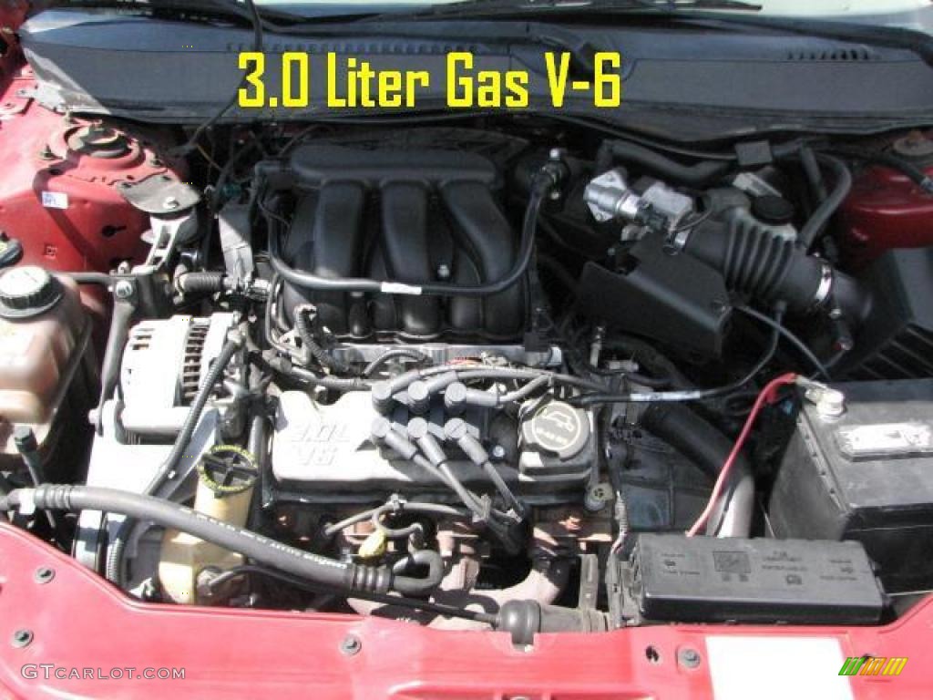 2004 Taurus LX Sedan - Merlot Metallic / Medium Parchment photo #20