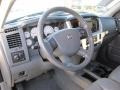 Medium Slate Gray 2008 Dodge Ram 2500 Laramie Mega Cab 4x4 Steering Wheel