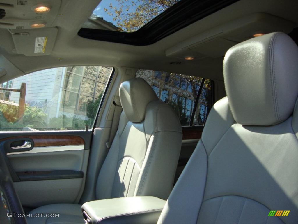 2008 Enclave CXL AWD - Blue Gold Crystal Metallic / Titanium/Dark Titanium photo #22