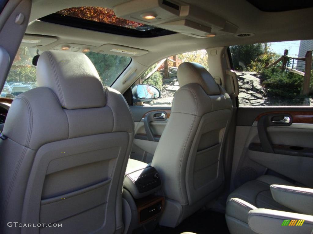 2008 Enclave CXL AWD - Blue Gold Crystal Metallic / Titanium/Dark Titanium photo #23