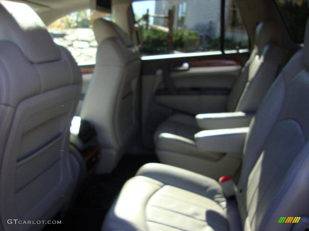 2008 Enclave CXL AWD - Blue Gold Crystal Metallic / Titanium/Dark Titanium photo #25
