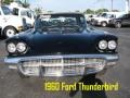 1960 Raven Black Ford Thunderbird Hardtop  photo #2