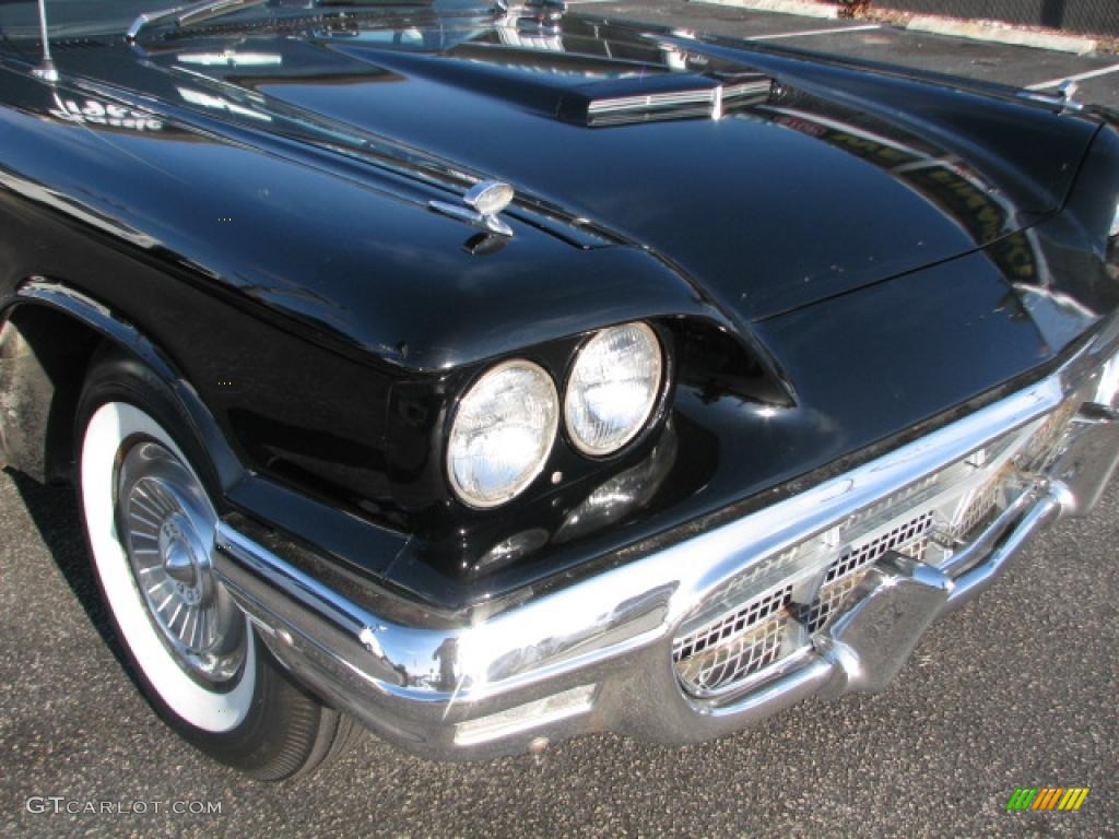 Raven Black 1960 Ford Thunderbird Hardtop Exterior Photo #39803368