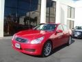 Garnet Ember Metallic 2007 Infiniti G 35 Journey Sedan