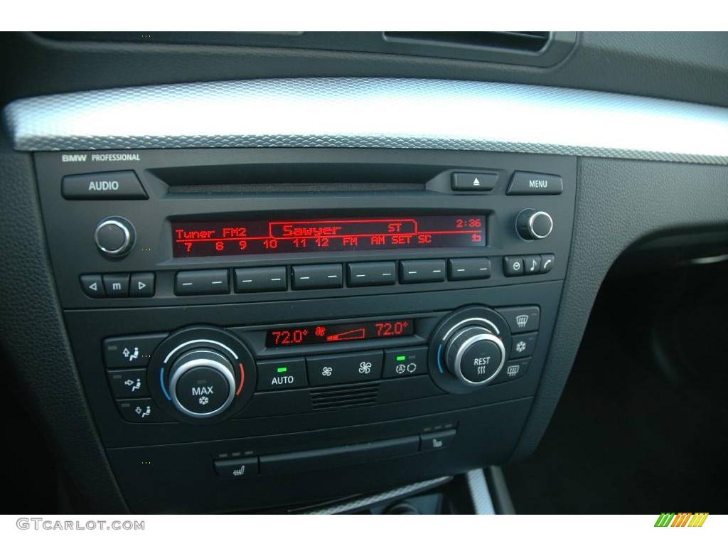 2009 1 Series 135i Coupe - Black Sapphire Metallic / Black Boston Leather photo #16