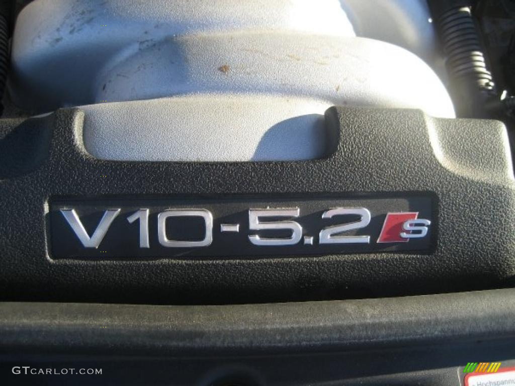 2008 Audi S6 5.2 quattro Sedan 5.2 Liter DOHC 40-Valve VVT V10 Engine Photo #39804484