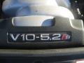 5.2 Liter DOHC 40-Valve VVT V10 2008 Audi S6 5.2 quattro Sedan Engine