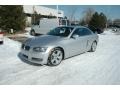 2009 Titanium Silver Metallic BMW 3 Series 335i Convertible  photo #1