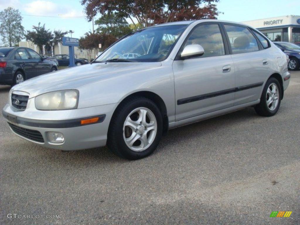 2001 Elantra GT - Pewter / Gray photo #2