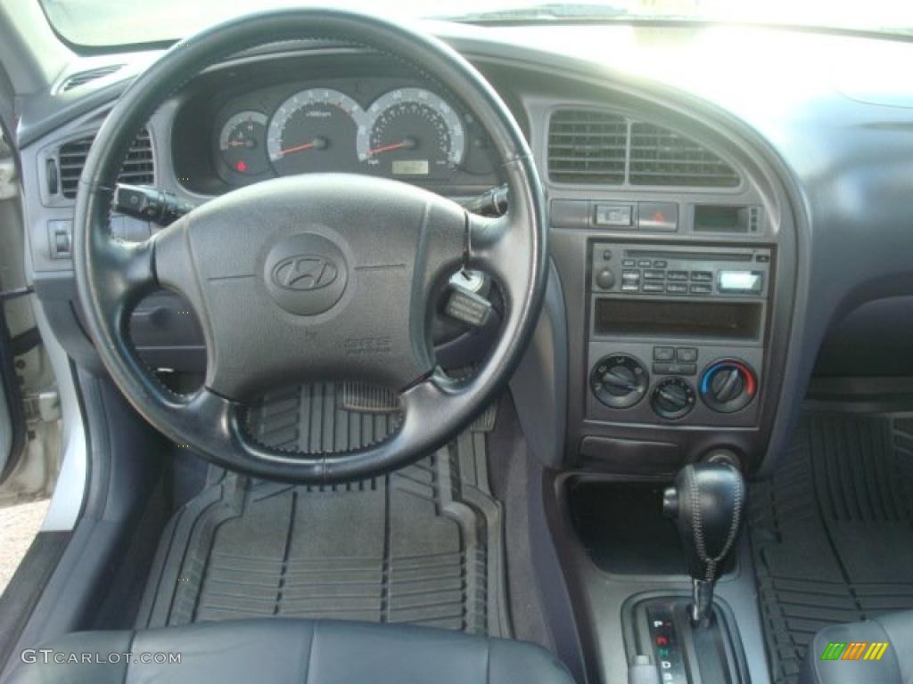 2001 Elantra GT - Pewter / Gray photo #13