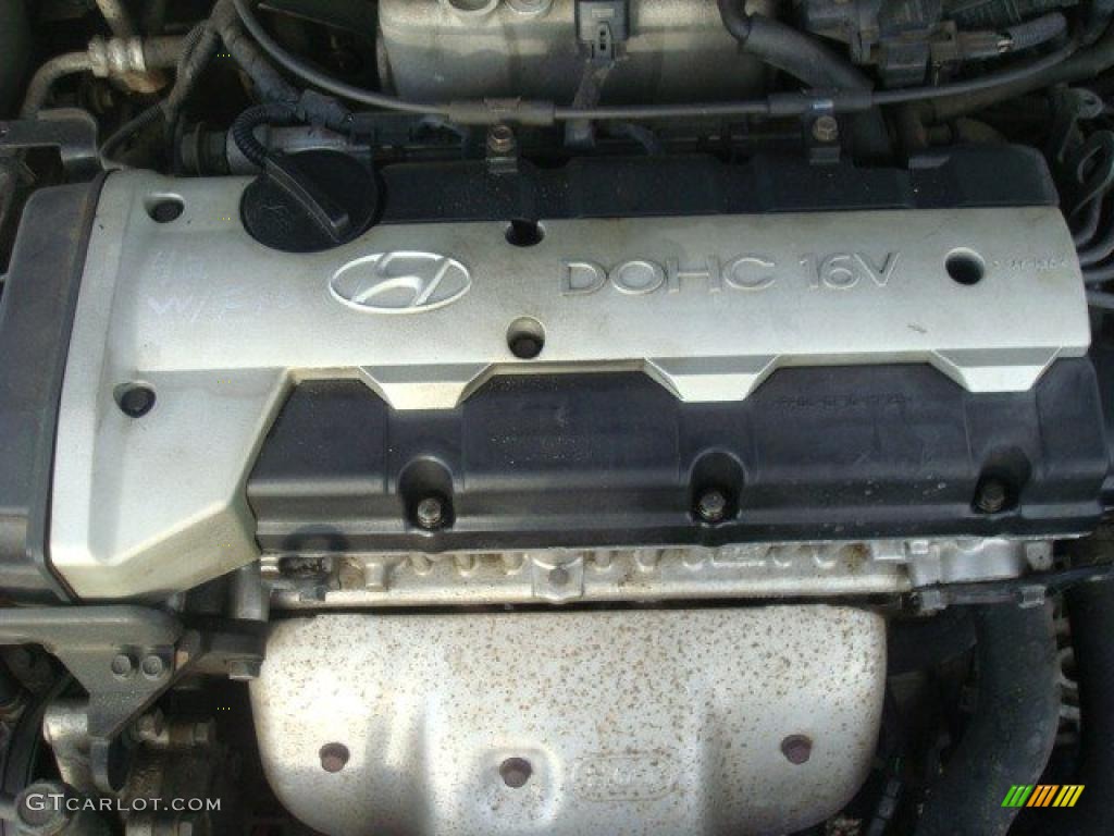 2001 Elantra GT - Pewter / Gray photo #22