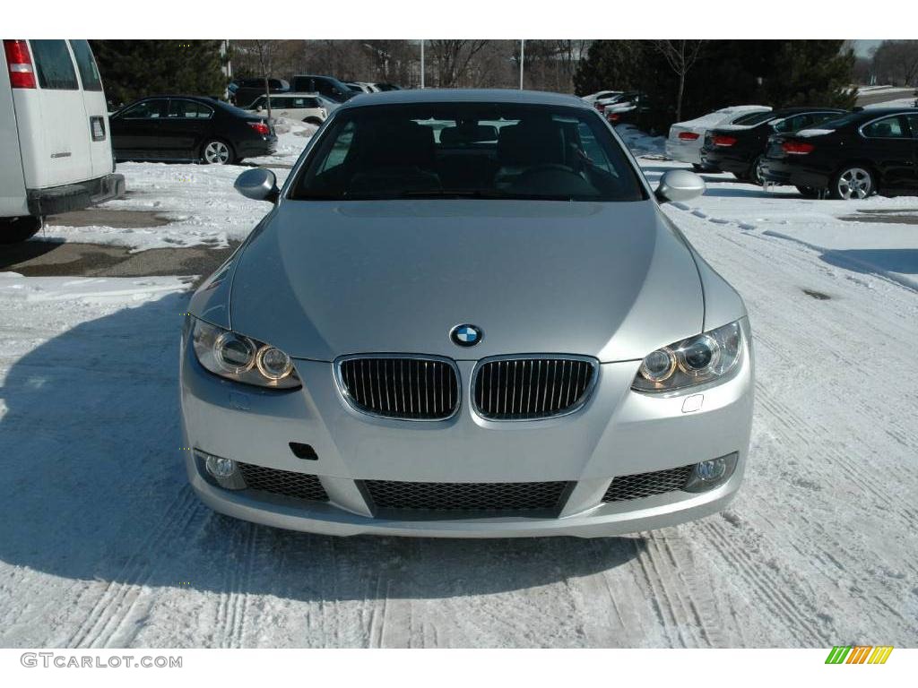 2009 3 Series 335i Convertible - Titanium Silver Metallic / Black Dakota Leather photo #8