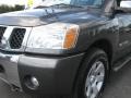 2005 Smoke Gray Nissan Titan LE Crew Cab 4x4  photo #4