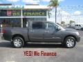 Smoke Gray - Titan LE Crew Cab 4x4 Photo No. 11