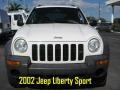 2002 Stone White Jeep Liberty Sport  photo #2