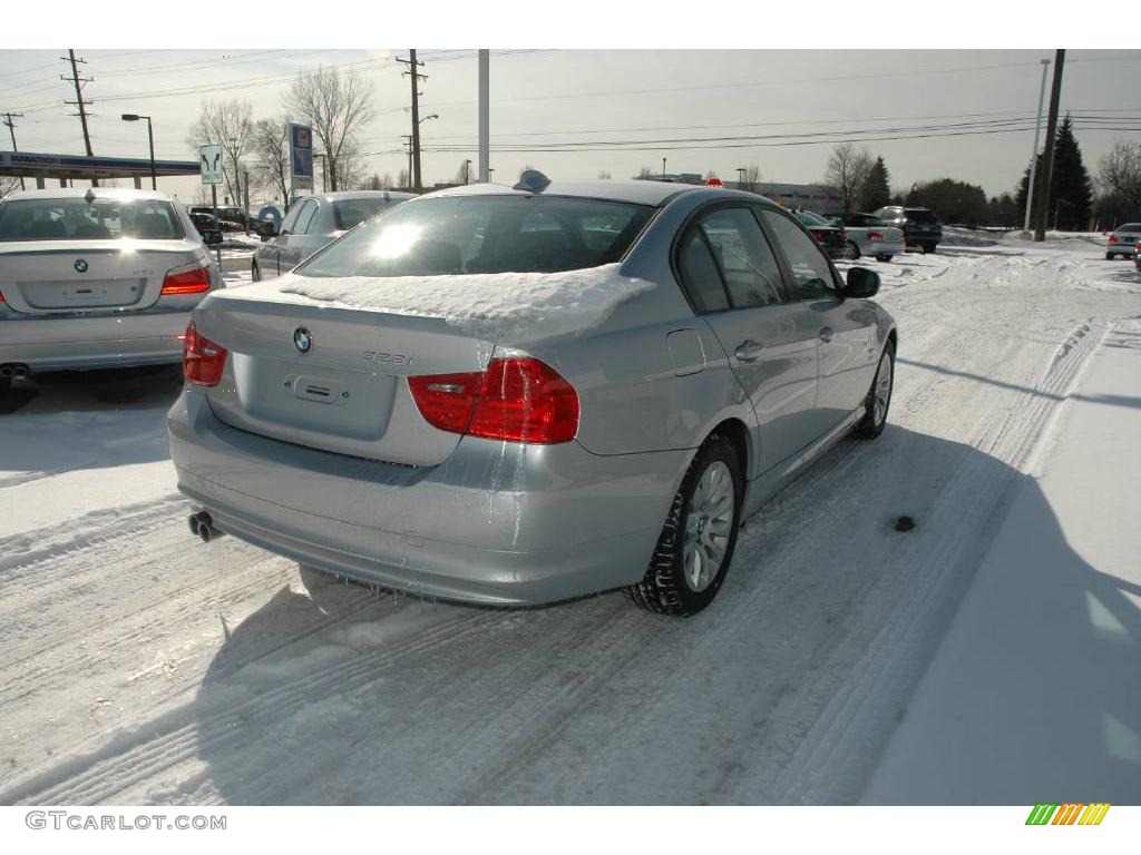 2009 3 Series 328xi Sedan - Titanium Silver Metallic / Black photo #5