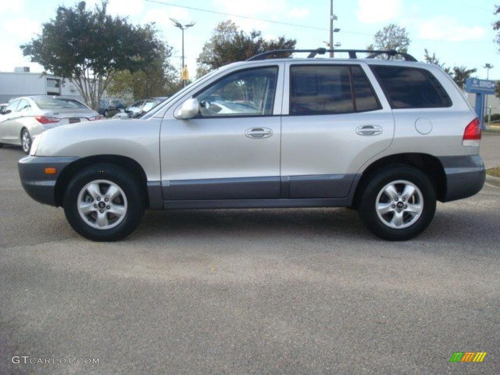 Smart Silver 2005 Hyundai Santa Fe GLS Exterior Photo #39806564