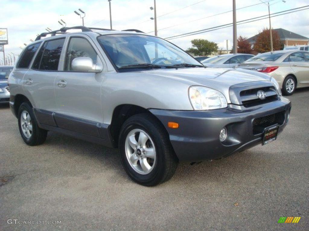 Smart Silver 2005 Hyundai Santa Fe GLS Exterior Photo #39806628