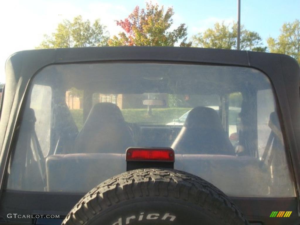 2002 Wrangler Sport 4x4 - Black / Agate Black photo #16