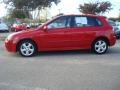 2008 Spicy Red Kia Spectra 5 SX Wagon  photo #3