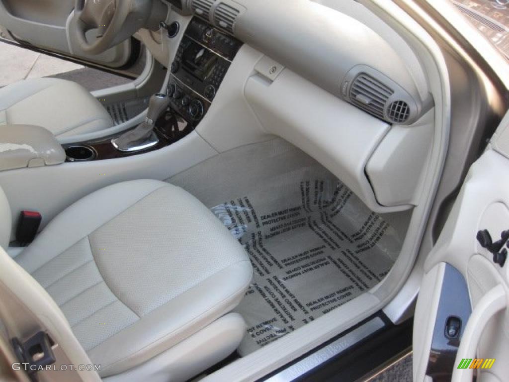 Stone Interior 2005 Mercedes-Benz C 320 4Matic Sedan Photo #39807852