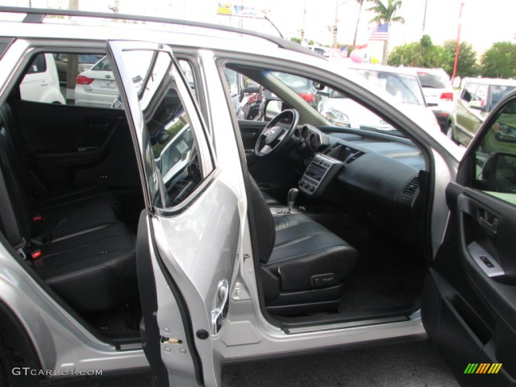 2003 Murano SL - Sheer Silver Metallic / Charcoal photo #12