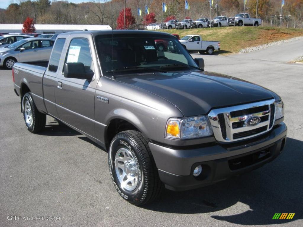 Dark Shadow Grey Metallic 2011 Ford Ranger XLT SuperCab 4x4 Exterior Photo #39808826